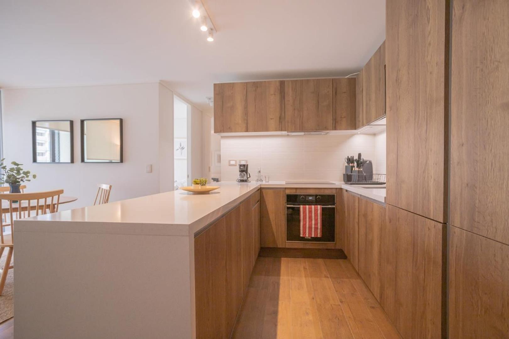 Total Comfort Steps From Parque Araucano Apartamento *